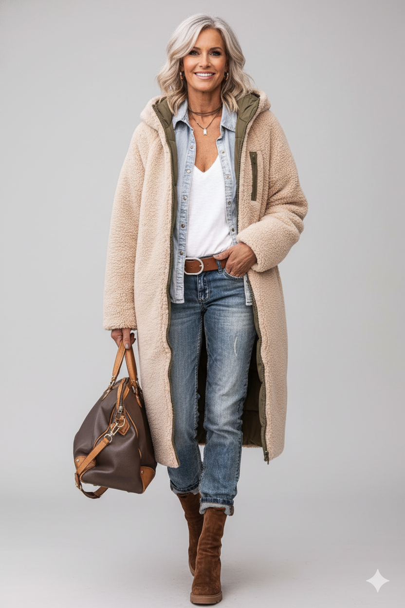 Maya | Een jas, twee kanten. Twee vibes.