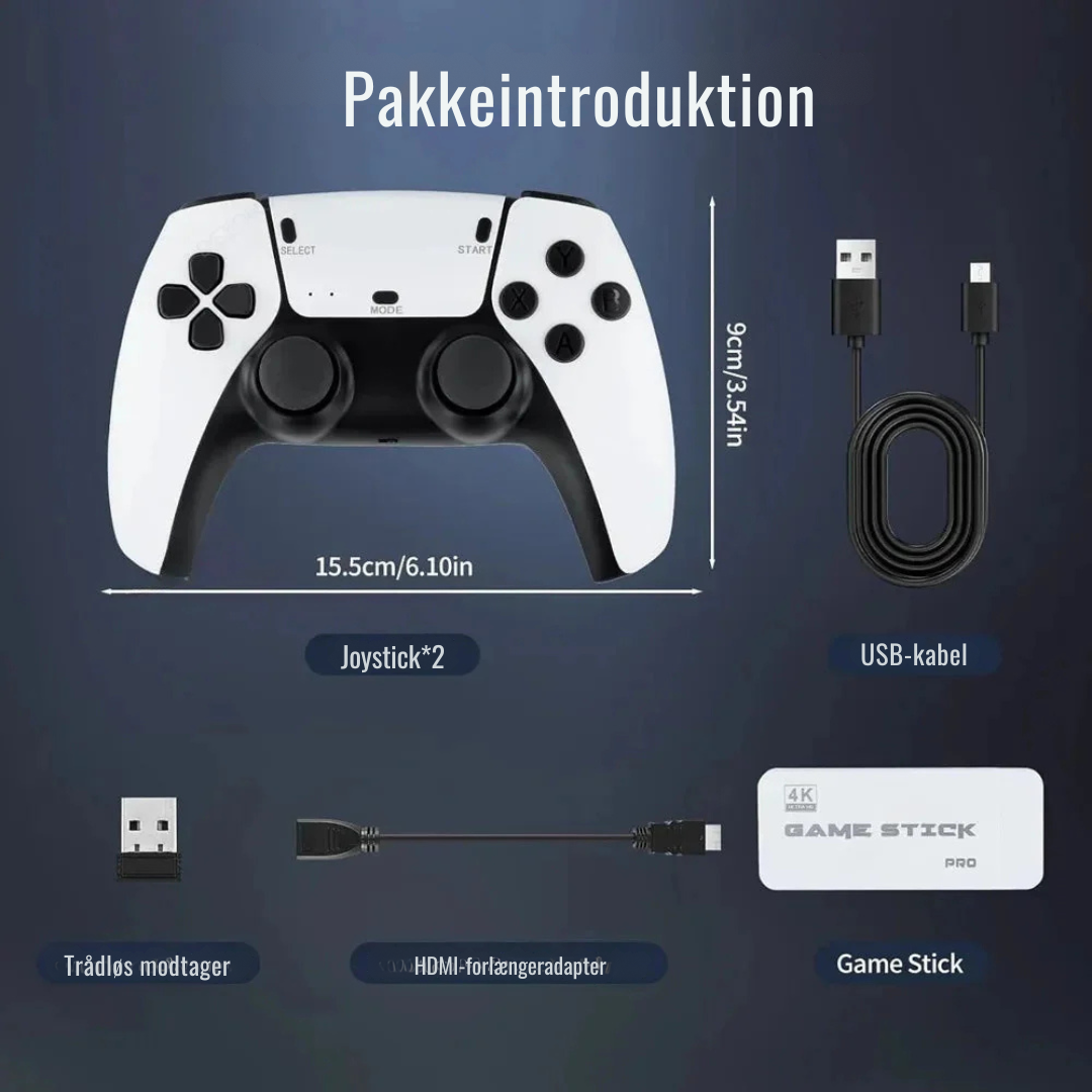 GameStickRetro™ – Duizenden klassieke spellen in één