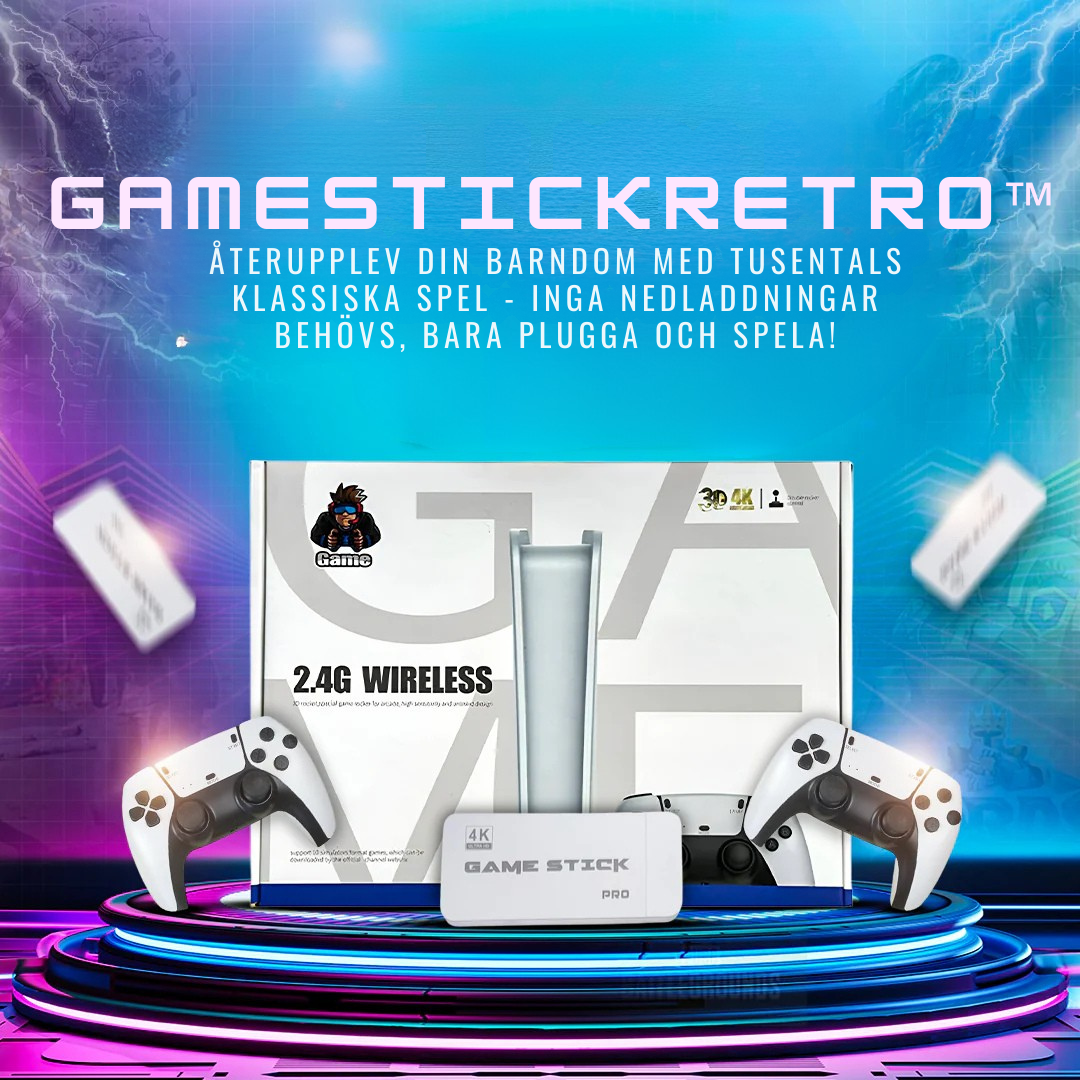 GameStickRetro™ – Duizenden klassieke spellen in één