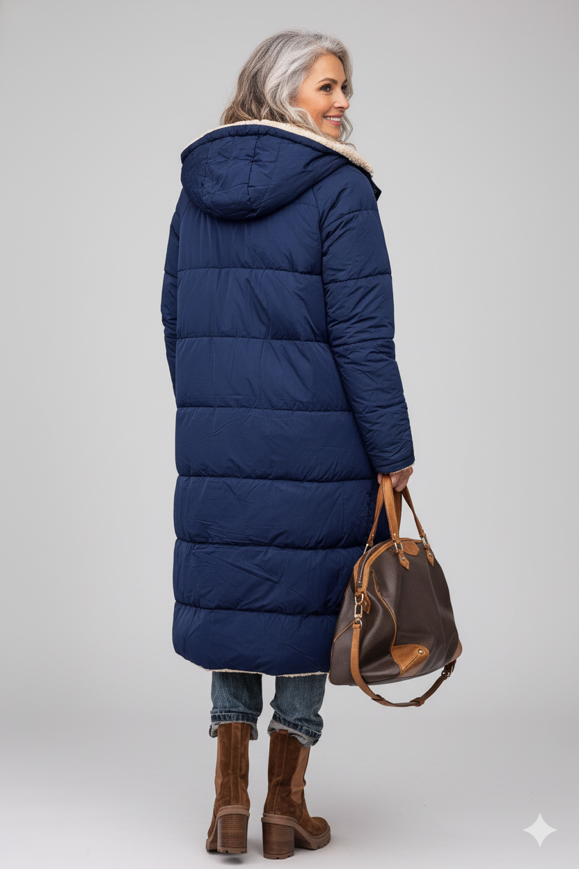 Maya | Een jas, twee kanten. Twee vibes.