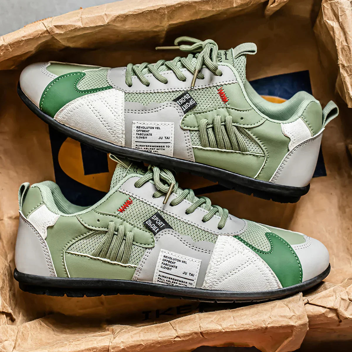 Claude™ - Comfortabele sneakers voor in de stad met een retro-look